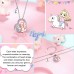 UNGENT THEM Unicorn Gifts for Girls Necklace Letter C Initial Alphabet CZ Heart Pendant Magical Necklace Christmas Birthday Jewelry Gifts for Women Girls Daughter Granddaughter Niece Unicorn Lovers…