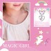 UNGENT THEM Silver Unicorn Necklace for Girls Magical Crystal Heart Pendant Necklaces Unicorn Girls Jewelry Birthday Gifts for Little Girls Daughter Granddaughter…