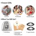 UNGENT THEM Couples Bracelets Magnetic Attraction Distance Matching Relationship Beads Bracelet Black Couple Gifts for Bf Gf His and Hers Boyfriend Girlfriend Women Men Lovers（2 black）