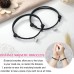 UNGENT THEM Couples Bracelets Magnetic Attraction Matching Relationship Distance Cute Bracelets Couple Jewelry Gifts for Boyfriend Girlfriend Him Her His Hers Women Men Lover…