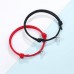 UNGENT THEM Magnetic Couples Bracelets Red Black Matching Distance Friendship Connecting Bracelets His and Hers Couple Jewelry Gifts for Boyfriend Girlfriend Women Men Bf Gf Him Her…