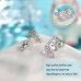 UNGENT THEM Hypoallergenic Unicorn Earrings for Girls Silver Screw Back Crown Cubic Zirconia Stud Earring Unicorns Jewelry Gifts for Girls Daughter Granddaughter Birthday Party…